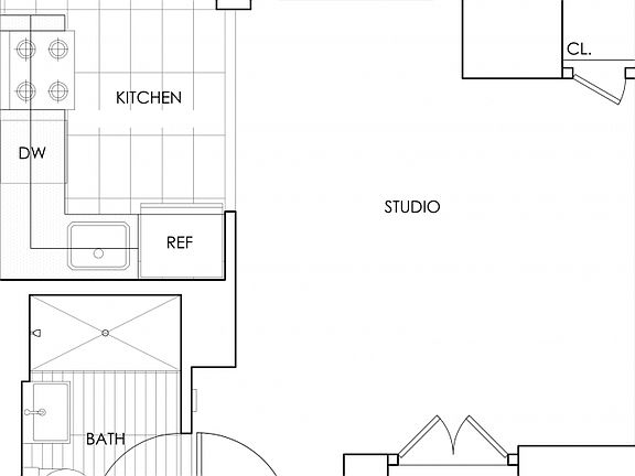 2nd image of 235 W 48th St APT 16B