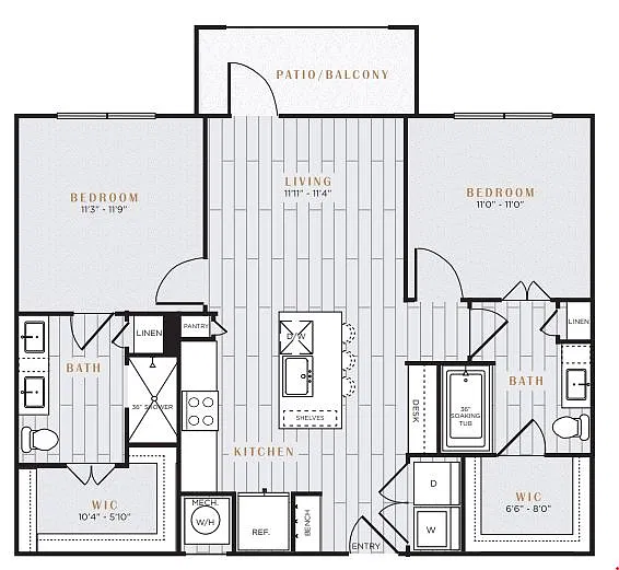Floor plan B1