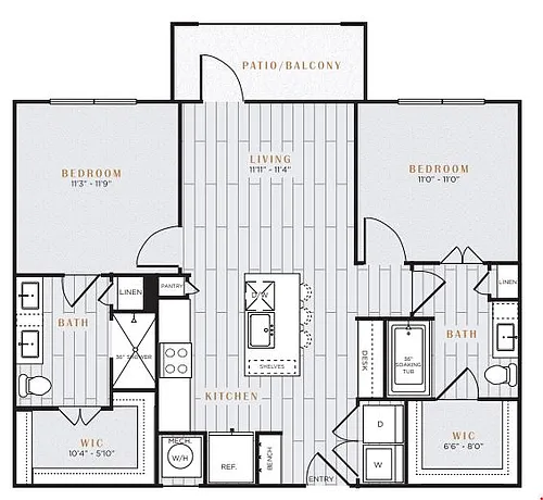 Floor plan B1