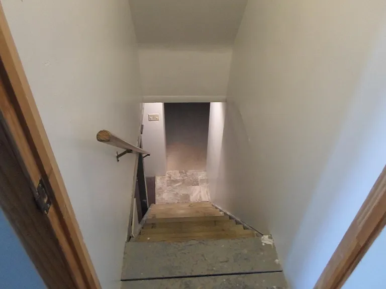 Entrance to basement from living room