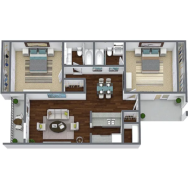 Floor plan B2