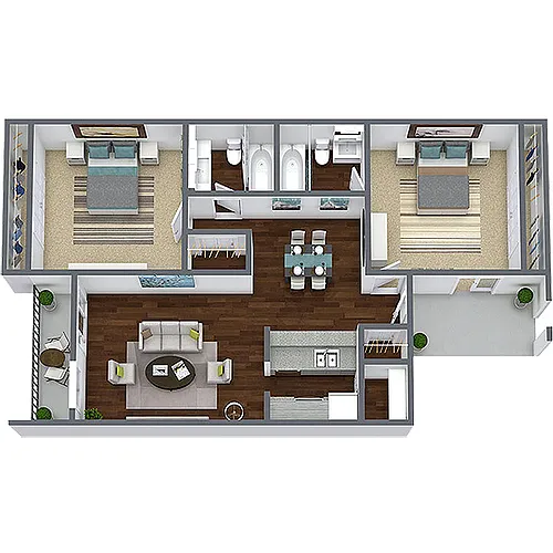 Floor plan B2