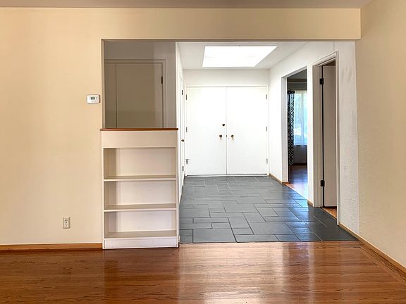 View from Living Room to Front Door