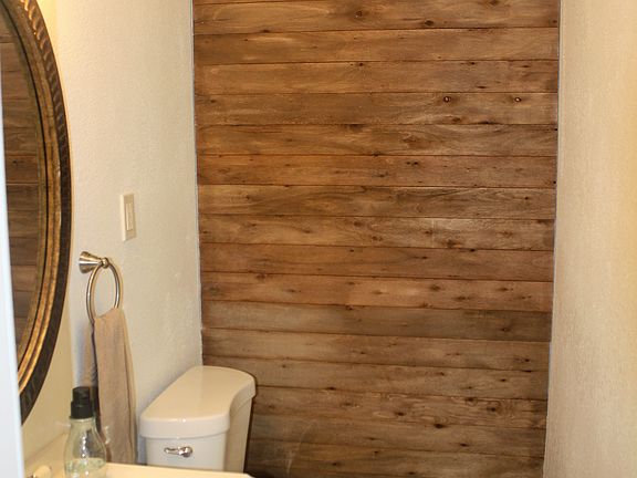 Small half bath on main floor