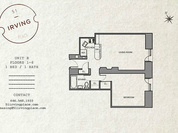 2nd image of 51 Irving Pl #4B