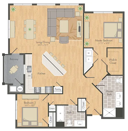 Floor plan Pine