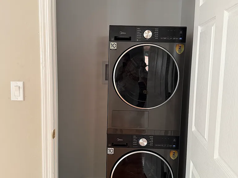 Washer and dryer