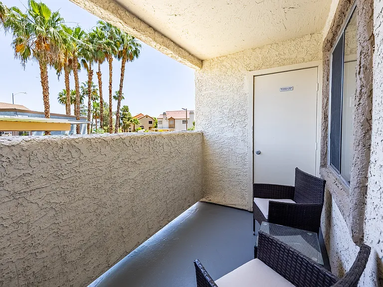 Private Balcony at Sunset Winds Apartments in Henderson, NV 89014
