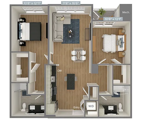 Floor plan BM08-1112