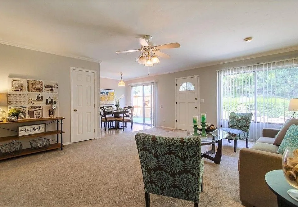 Spacious and bright downstairs! Furniture and decor are not provided.