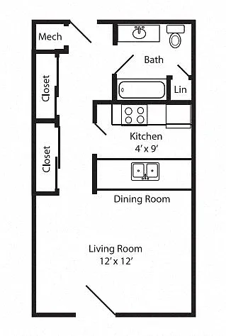 Floor plan Carter Lake