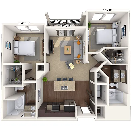 Floor plan Greencroft