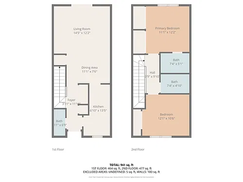 Floor plan Townhome 2