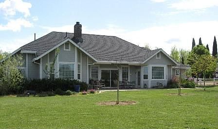 Backside/yard of house