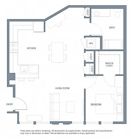 Floor plan 826 1B1B