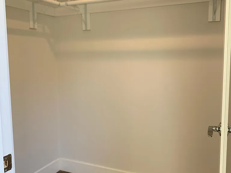 Walk-in closet.