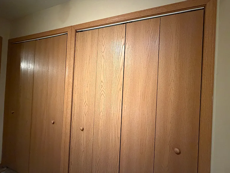 primary bedroom closets