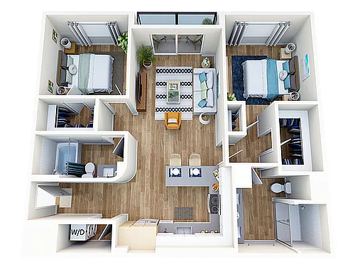 Floor plan B1