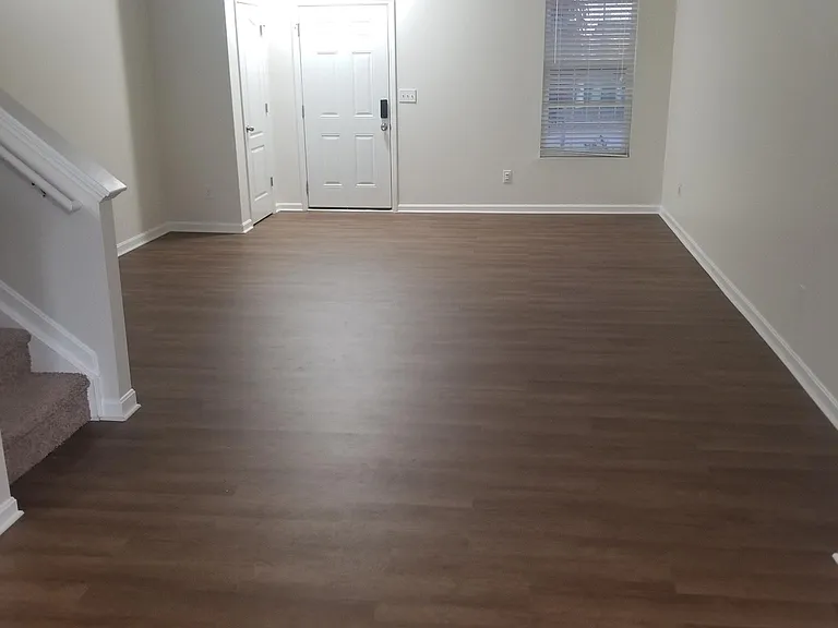 Living room. View from dining area