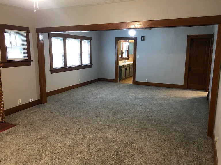 Living Room / Dining Room and Kitchen Beyond