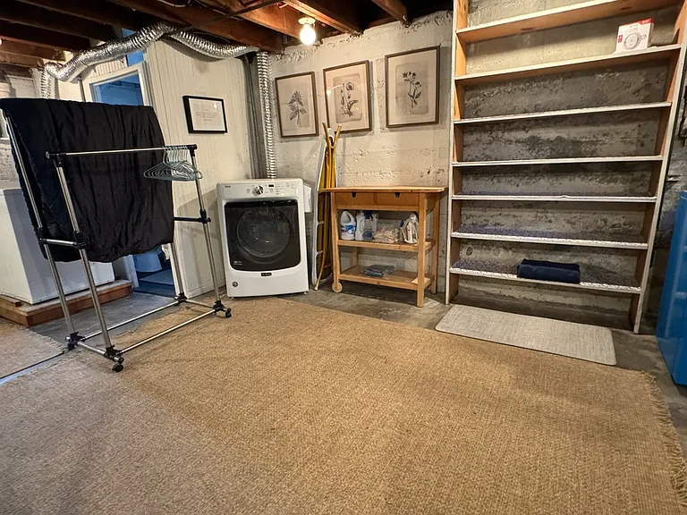 basement laundry