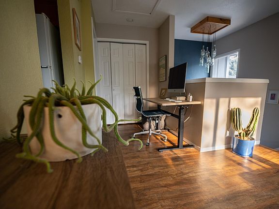 Upstairs living area