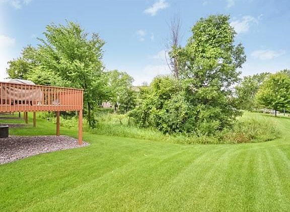 Rare side yard for a townhome!