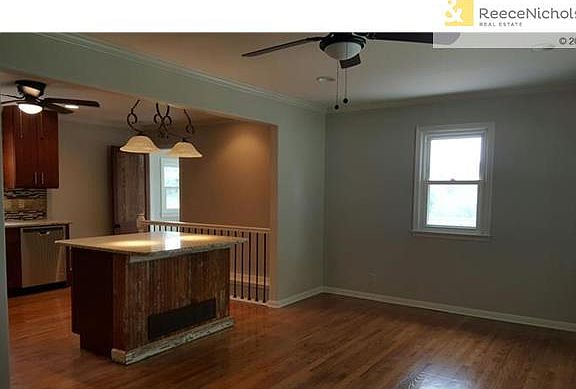 Kitchen and living room is open