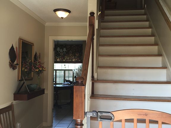 Just inside front door