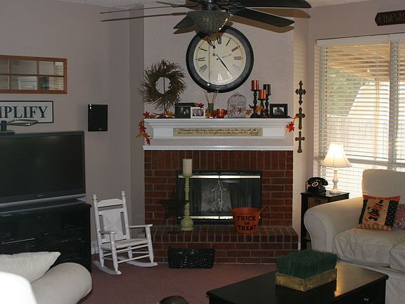 Wood Burning Fireplace