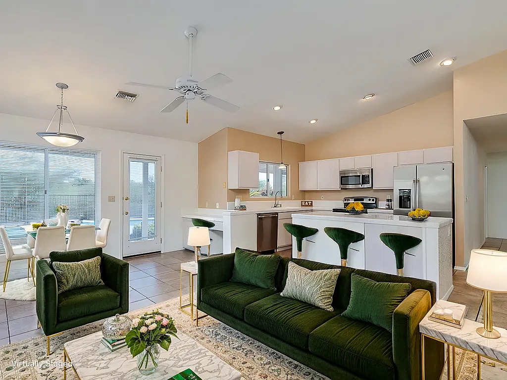 Luxury House with Mountain Views , Single floor, 3BR/2BA/2CarGarage, in a gated Golf community — Photo 4