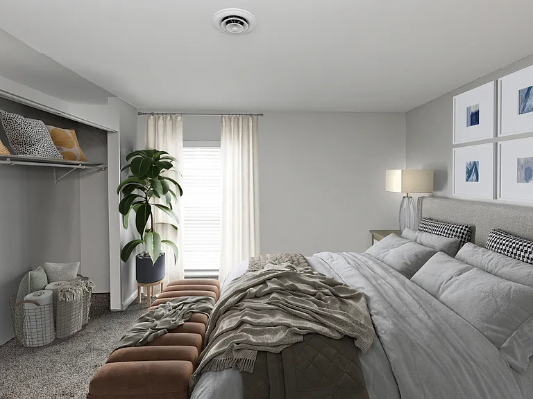 Spacious Bedroom