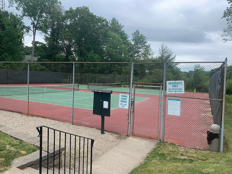 Two Tennis Courts