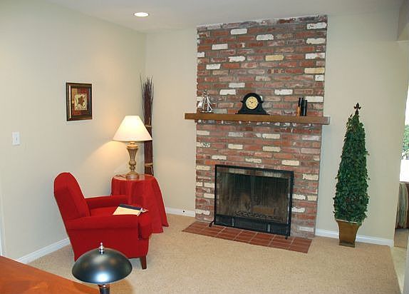 Enjoy a good book by the warm fire.