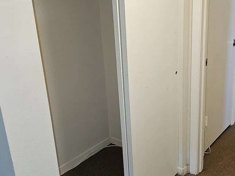 One of 2 closets in the Back Bedroom
