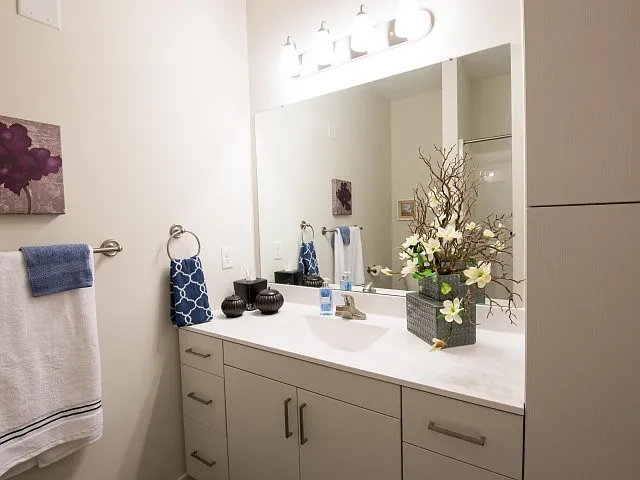 Plenty of Storage Space in the Bathrooms