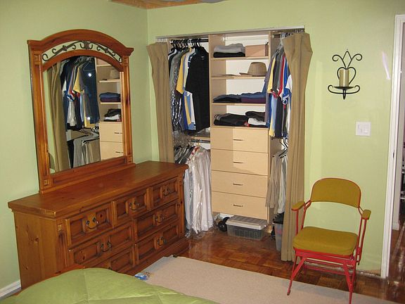 Bedroom Closet (CA Closet w/built in drawers)