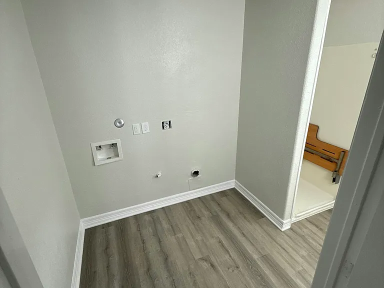 Laundry area