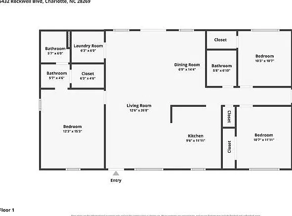 3 bed, 2.0 bath, 1550 sqft, $1,645 — Photo 2