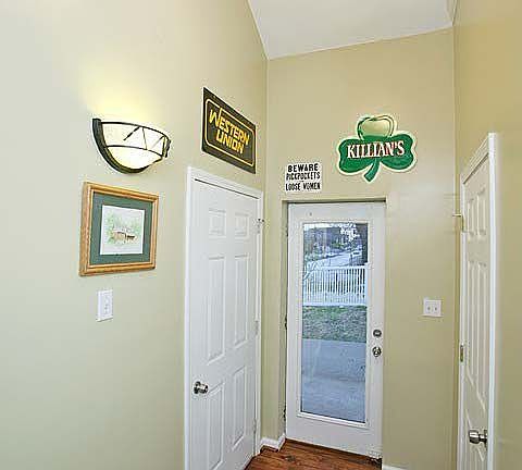Vaulted Entry with Skylight