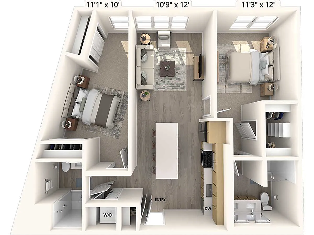 Floor plan B8a