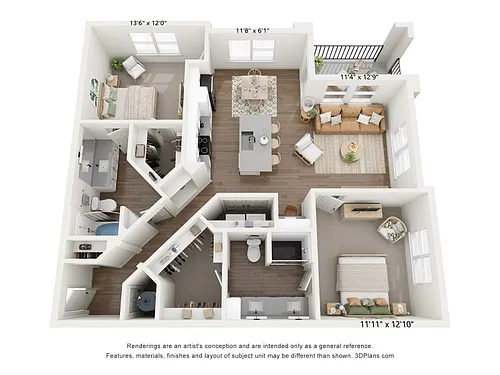Floor plan B2
