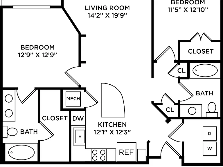 Residences at The Streets of St. Charles Apartment Homes — Photo 32