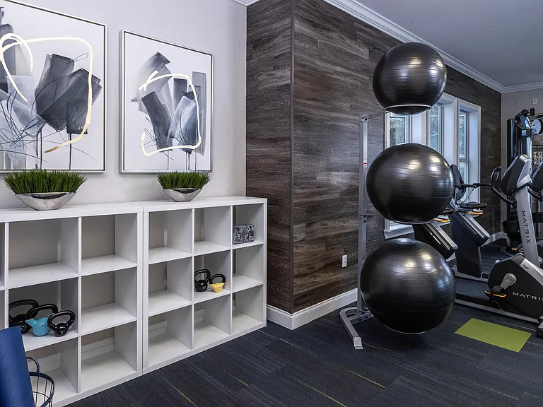Achieve your wellness goals with top-tier gym equipment featuring kettlebells, yoga mats, and cardio machines.