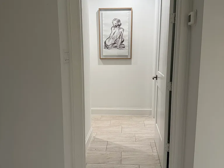 Hallway to master suite
