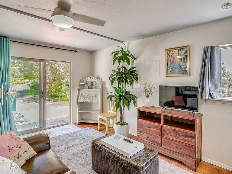Living room, front entrance
