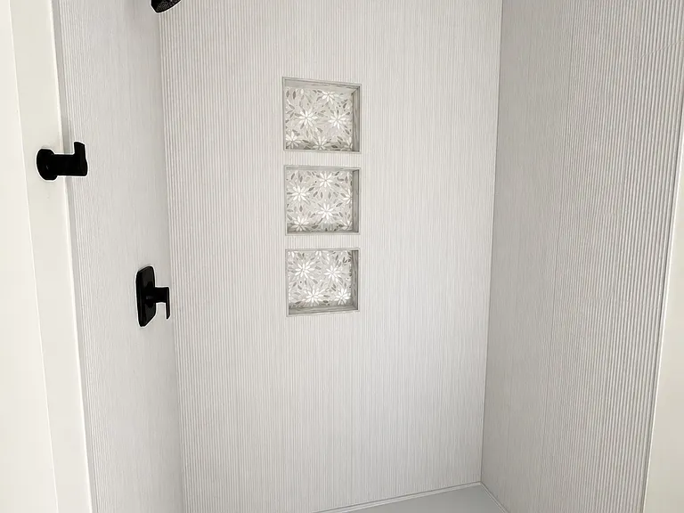 Custom master shower