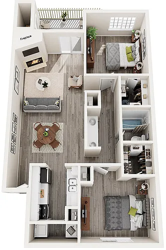 Floor plan Cedar