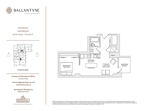 Floor plan 808