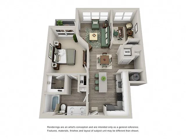 Floor plan A1E